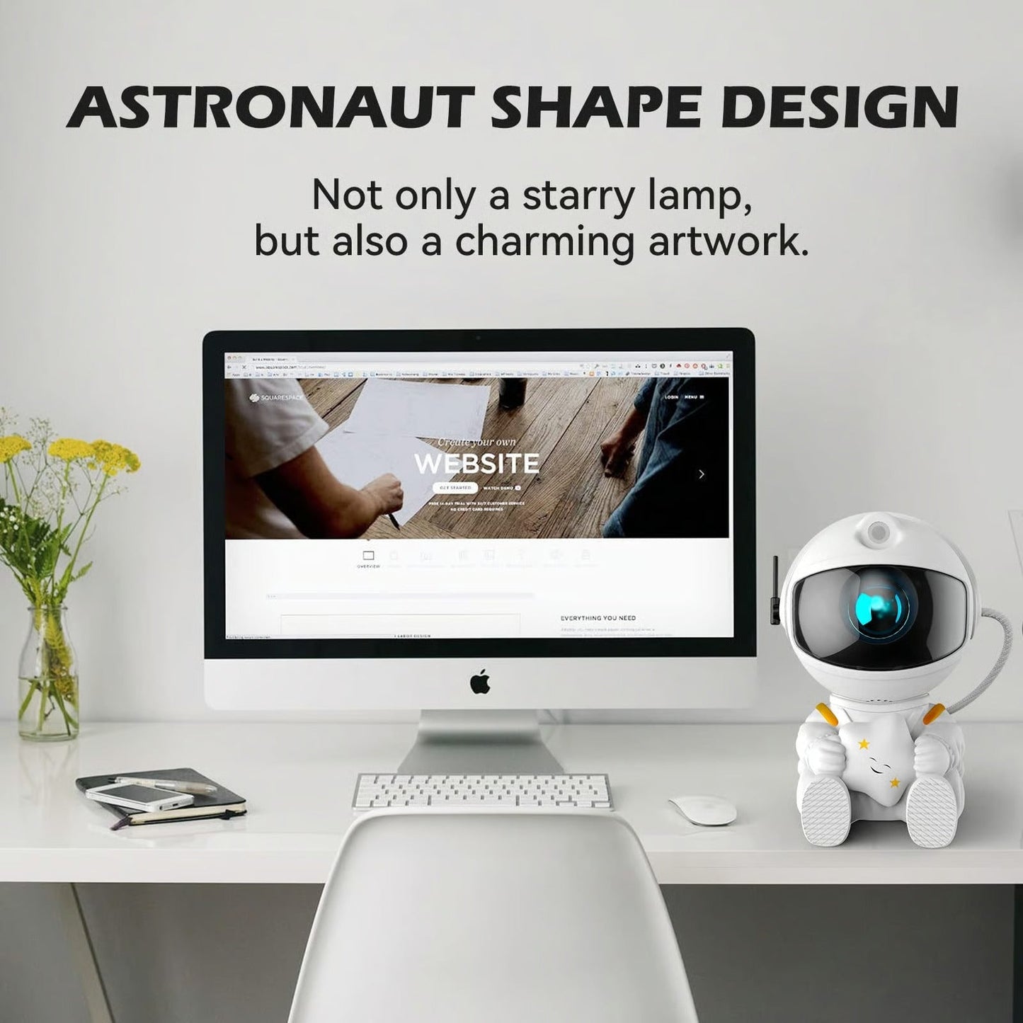 Astro Luminaut Galaxy Projector