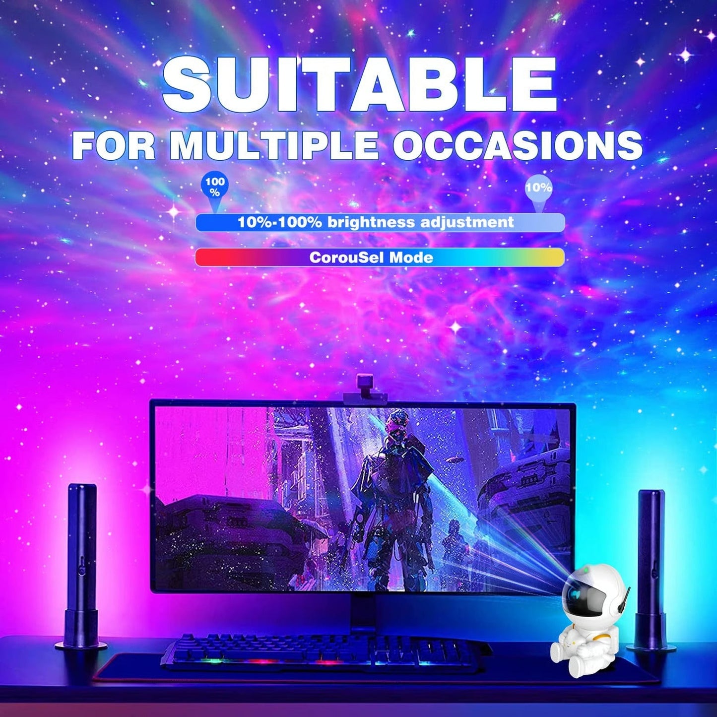 Astro Luminaut Galaxy Projector