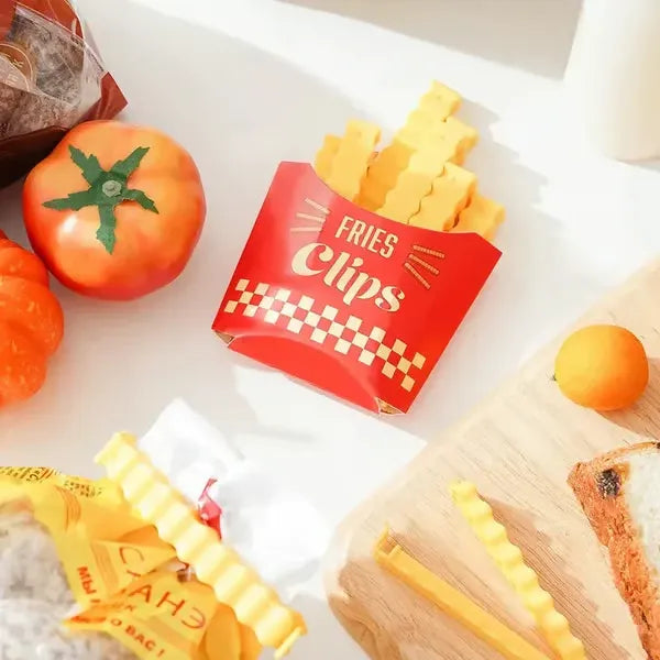 Funny Magnetic French Fries Food Clips