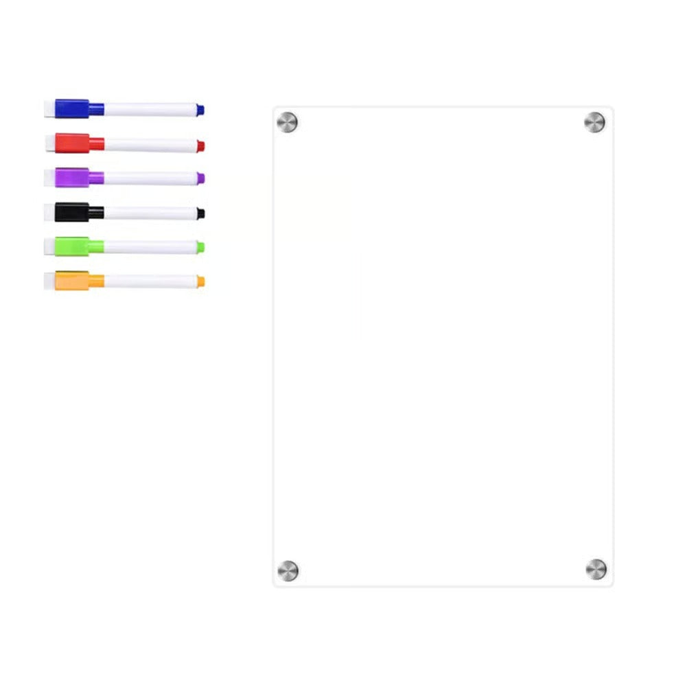 Magnetic Clear Calendar Board
