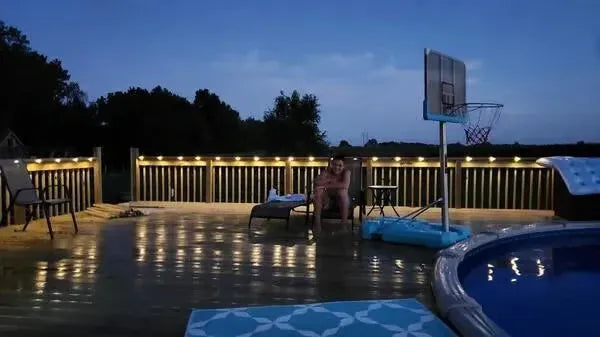 LED Solar Lamp Path Staircase Outdoor Waterproof Wall Light