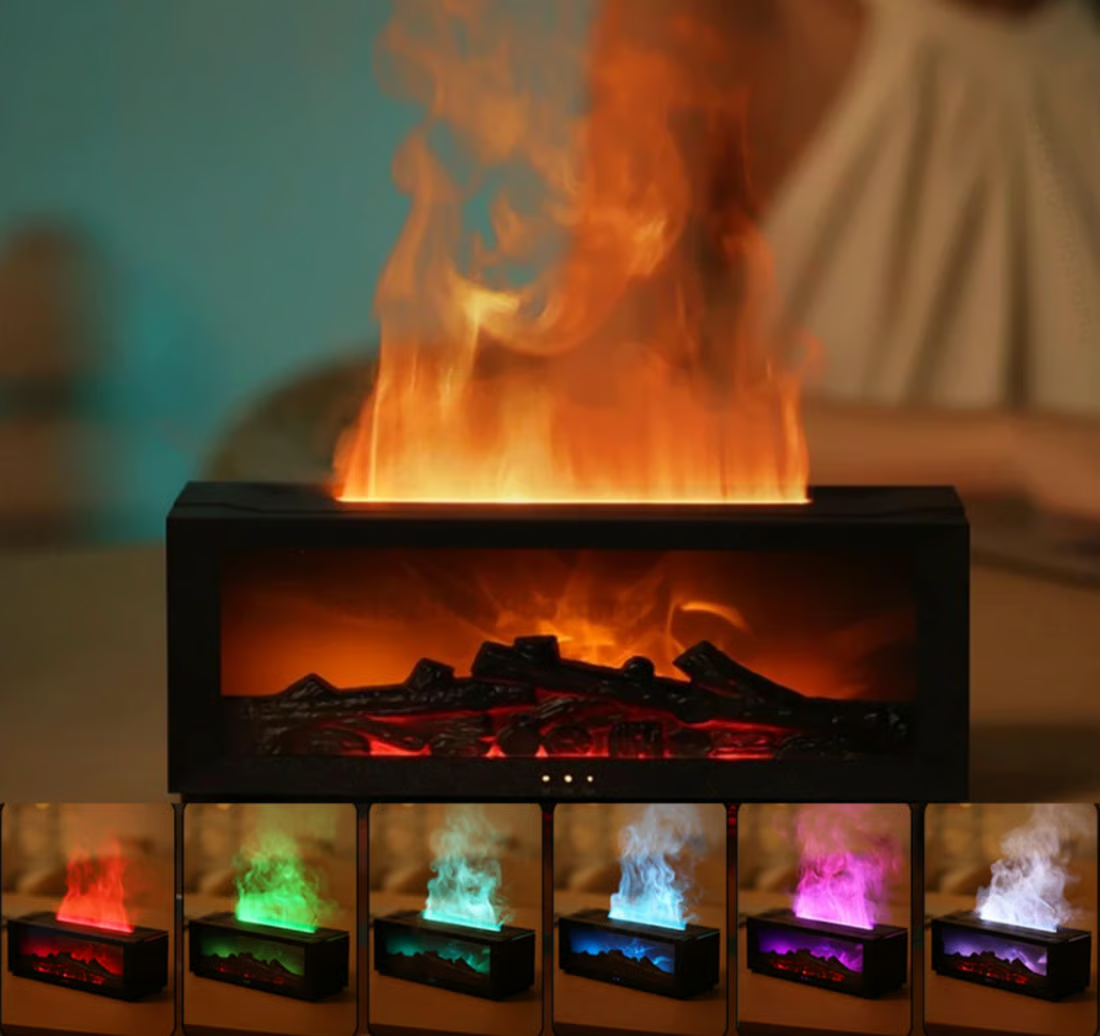 Fireplace-Style Humidifier