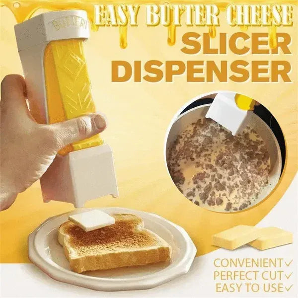 One Click Stick Butter Slicer Cheese Splitter