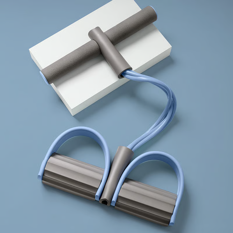 4-Tube Yoga Pedal Puller Resistance Band