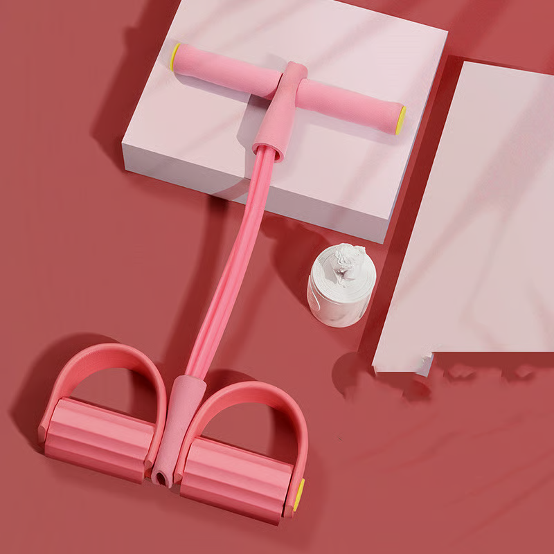 4-Tube Yoga Pedal Puller Resistance Band