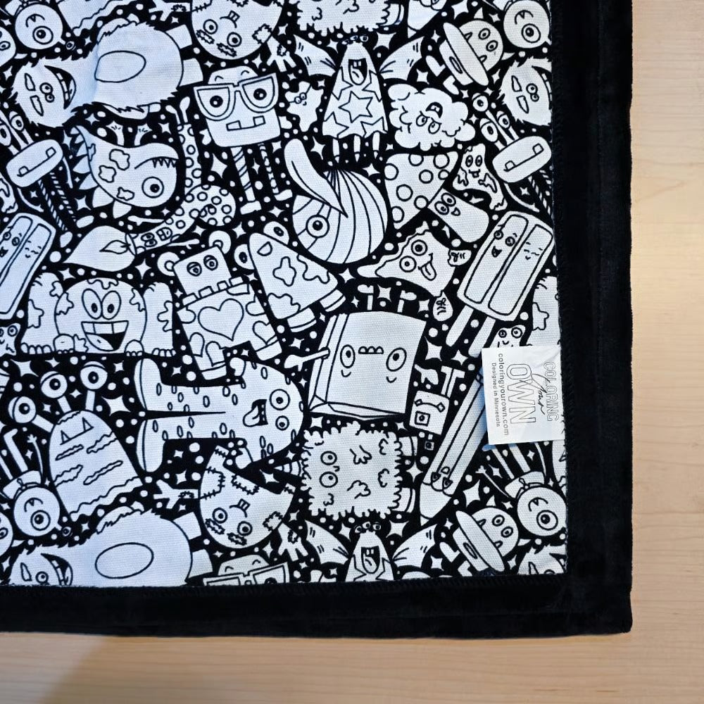 DIY Coloring Blanket