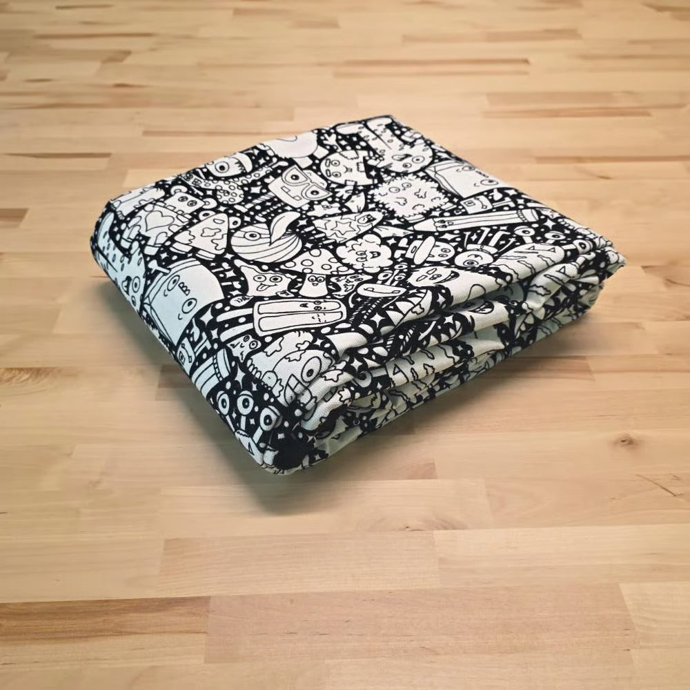 DIY Coloring Blanket