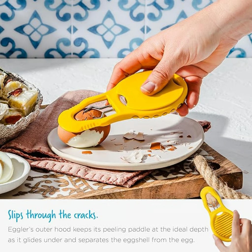 3-In-1 Compact Egg Shell Peele