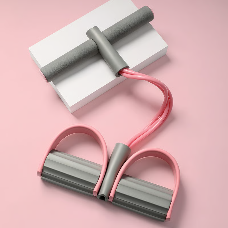 4-Tube Yoga Pedal Puller Resistance Band