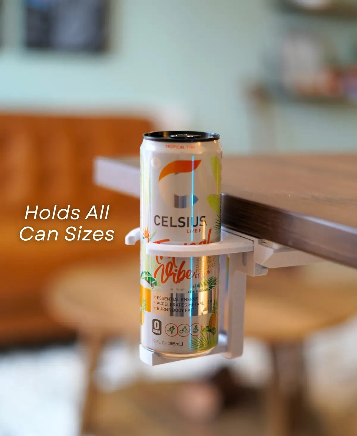 Can Claw - Fold Out Desk Cupholder
